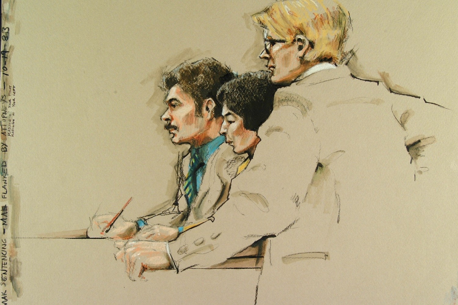 Courtroom Sketch 2
